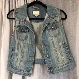 Denim vest